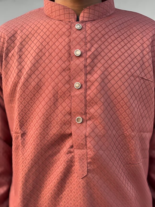 👑Stylish and Trendy Panjabi for Men.💥 - Image 3